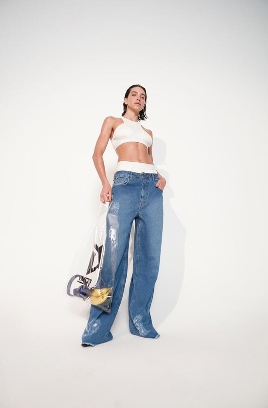 CALÇA PAULO - MEDIUM BLUE