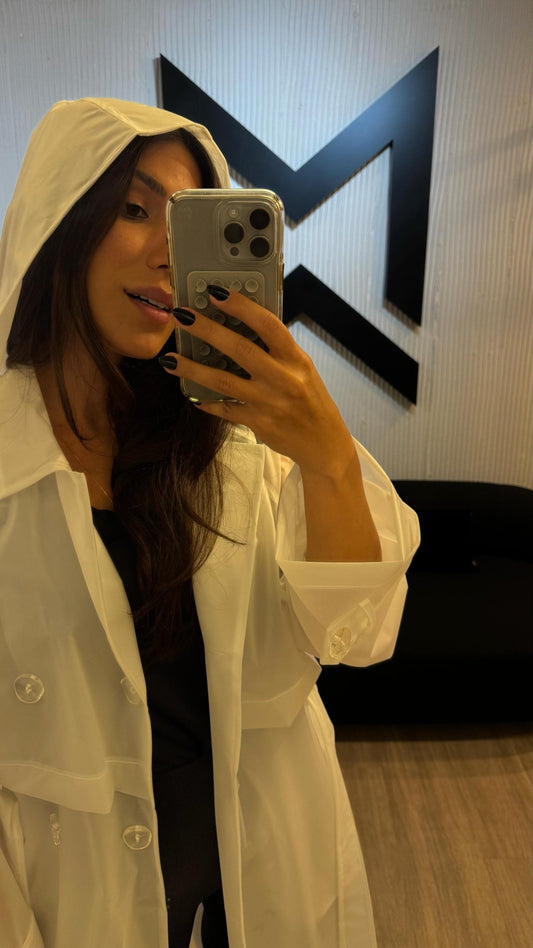 TRENCH COATS TAYLOR - OFF WHITE