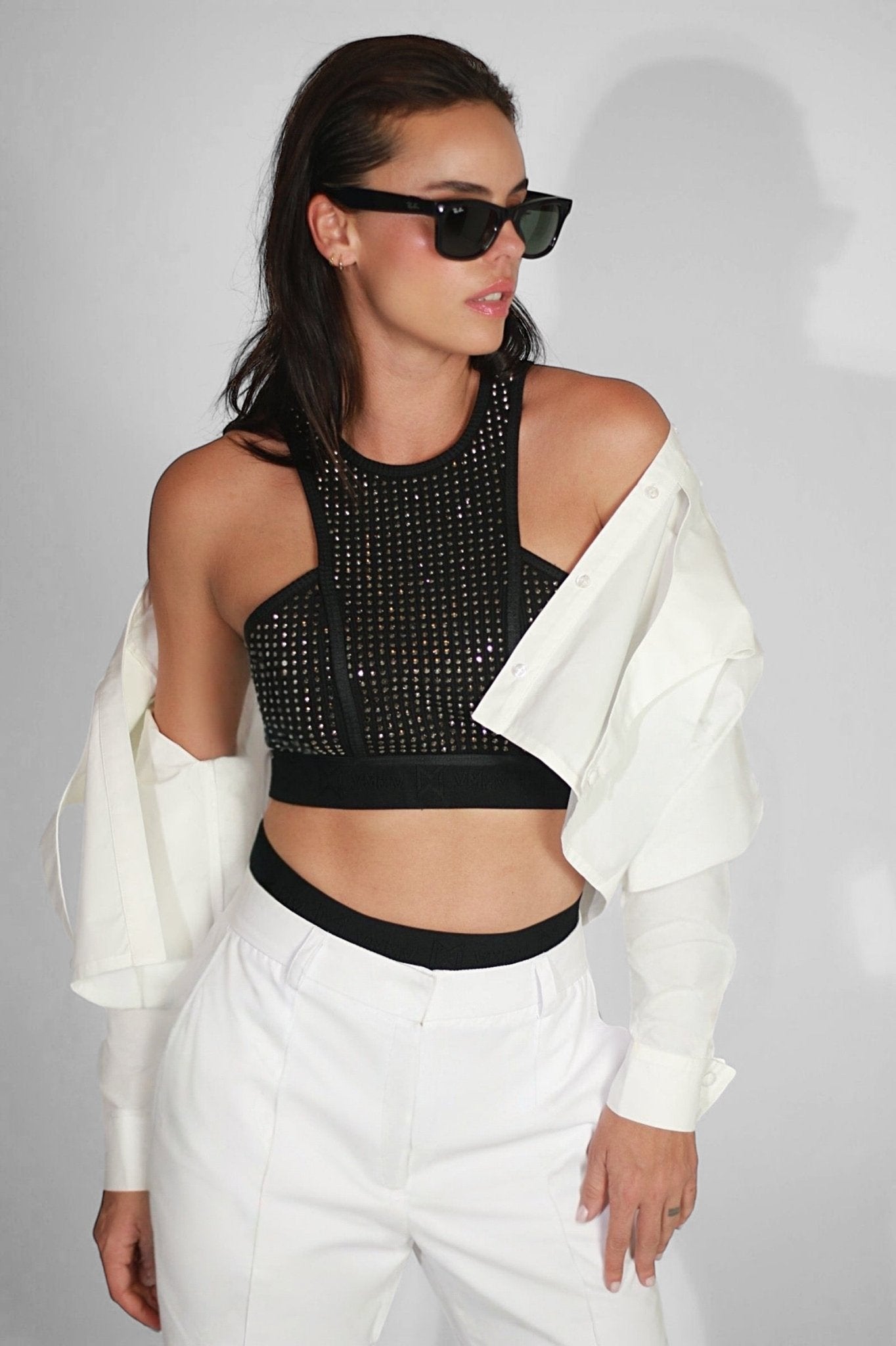 CONJUNTO DÁLIA GLOW - BLACK | HEMATITE