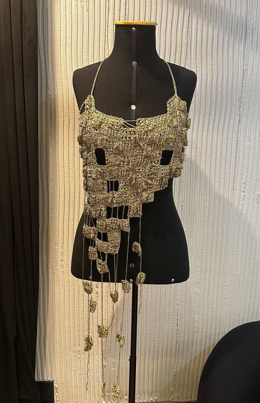 CROCHÊ ALLY - GOLD