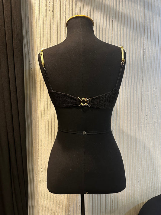 CROCHÊ OLIVIA - BLACK