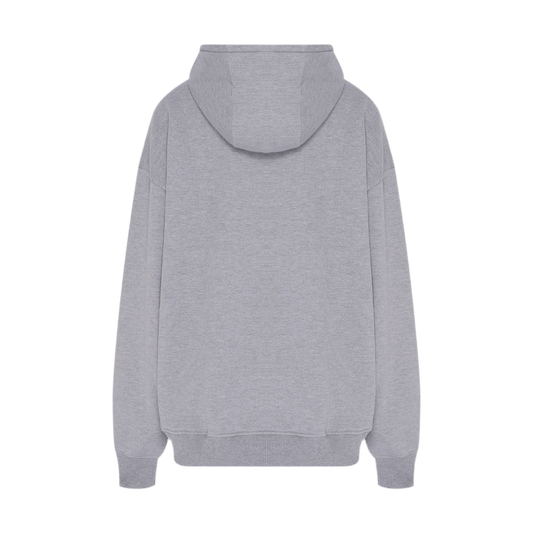 HOODIE BASIC CINZA MESCLA