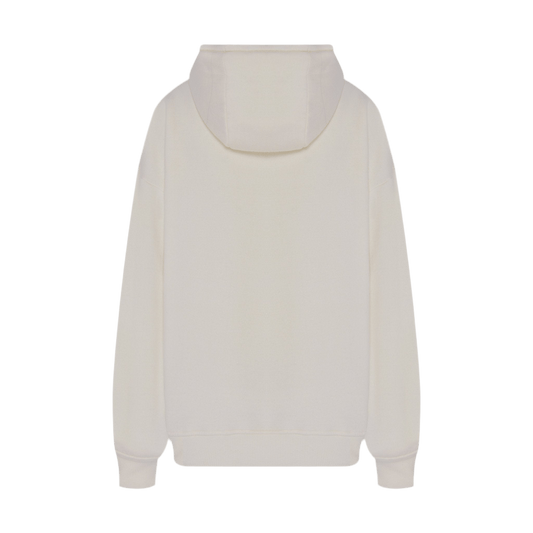 HOODIE BASIC OFF WHITE