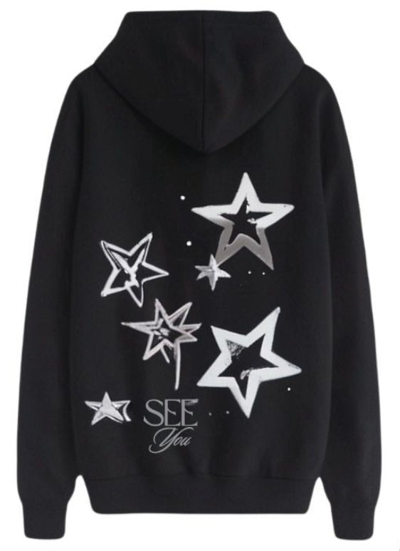 Hoodie Magic Stars ⭐️ BLACK
