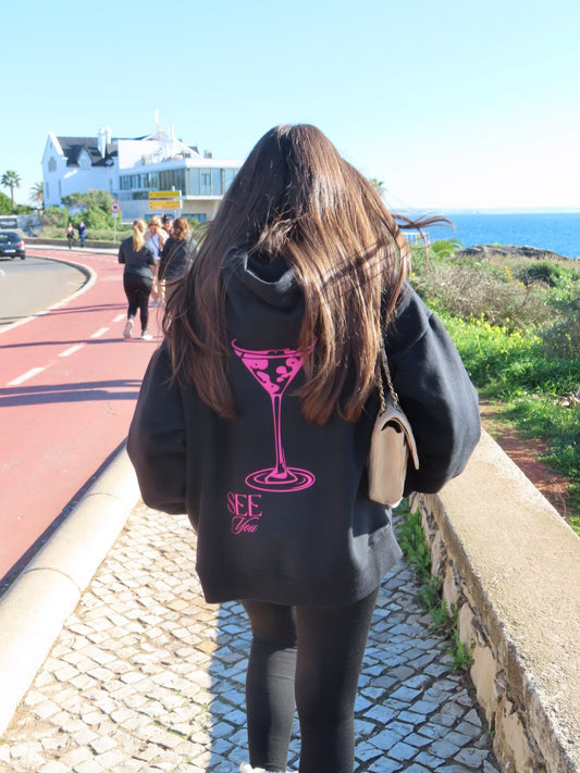 Hoodie Special Martini 🍸 BLACK