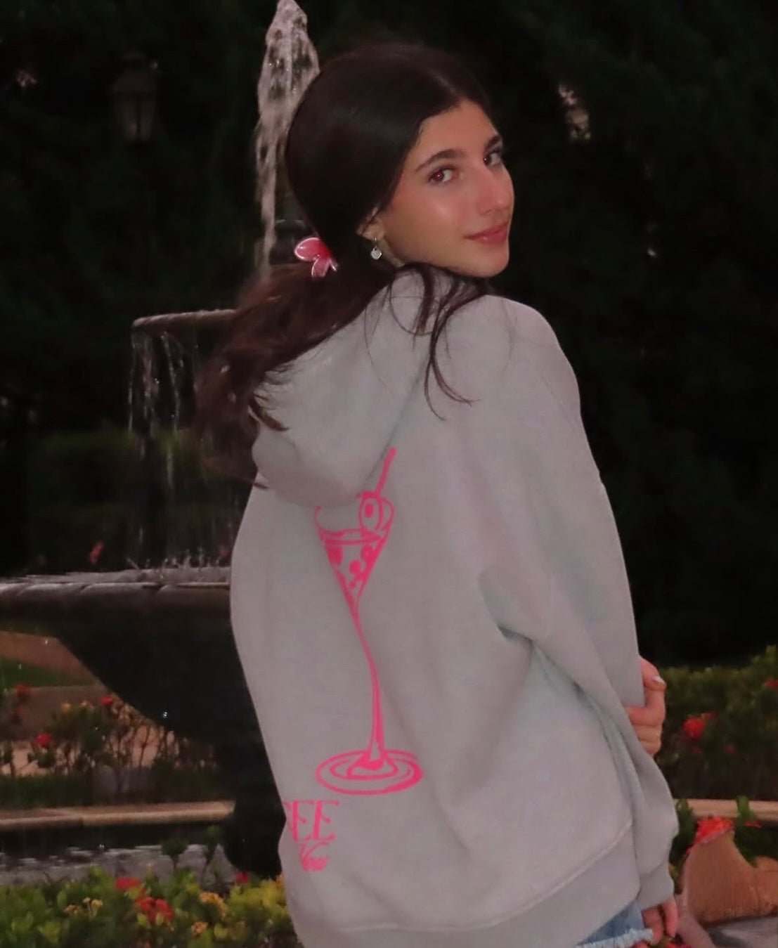 Hoodie Special Martini 🍸 CINZA MESCLA
