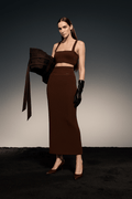 TRICOT REGINA - COFFEE