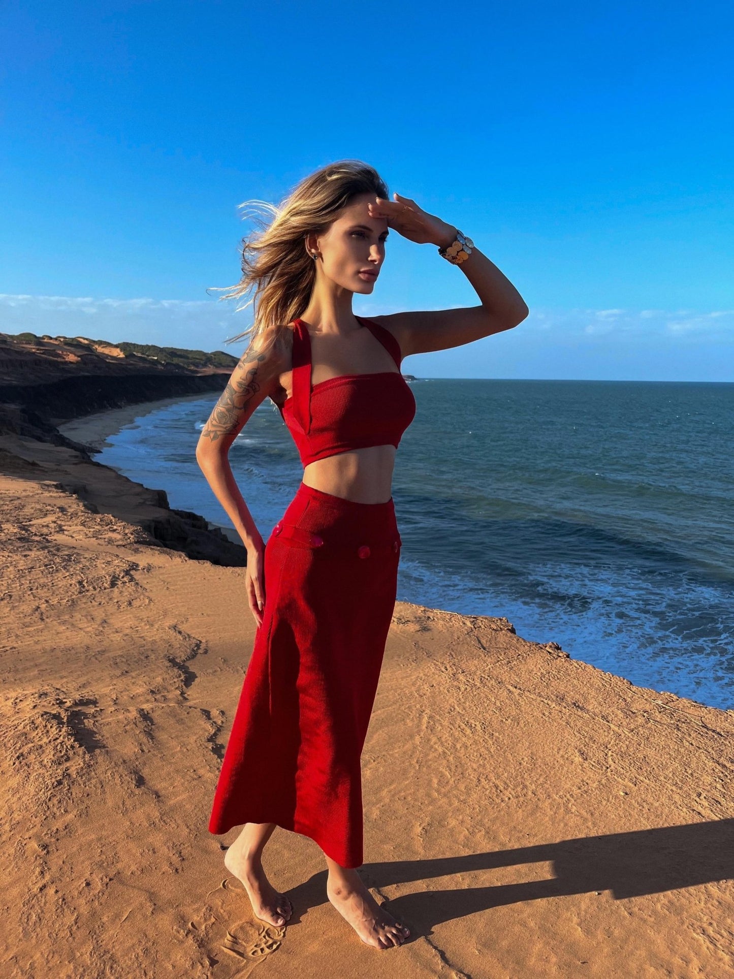 TRICOT REGINA - RED